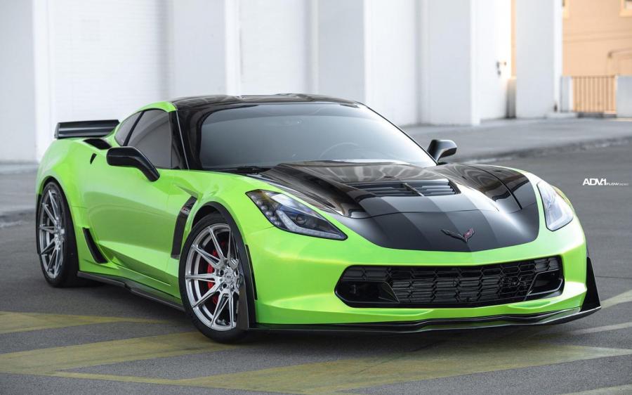 Chevrolet Corvette Z06 by MOD Bargains on ADV.1 Wheels (ADV5.0 FLOWSPEC) (C7) '2020